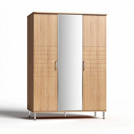 Witte kast met schappen en deuren afmetingen 60 x 40 x 180cm